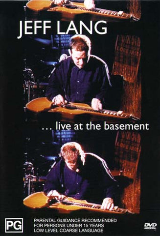 "Live At The Basement" - Jeff Lang - DVD